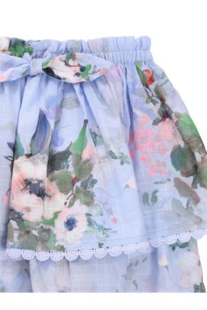 Purple Everley skirt ZIMMERMANN KIDS | 1254SRS255LTBLWCFL